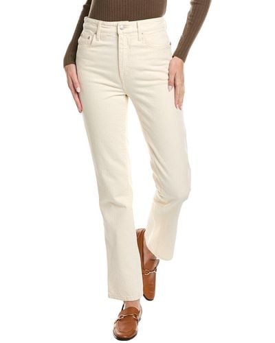 A.L.C. Christy Off White Straight Jean - Natural