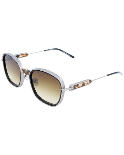 Calvin Klein Unisex Cknyc1816s 52mm Sunglasses - Metallic