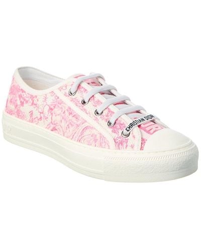 Dior Walk'n' Canvas Sneaker - Pink