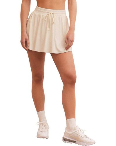 Z Supply Match Point Skirt - White