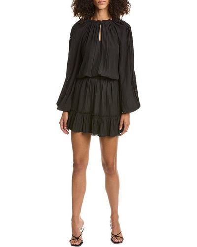 Ramy Brook Martha Mini Dress - Black