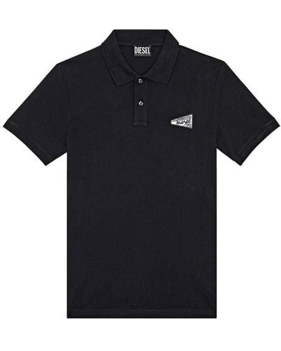 DIESEL Smith Polo Shirt - Black