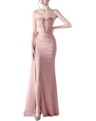 KALINNU Maxi Dress - Pink