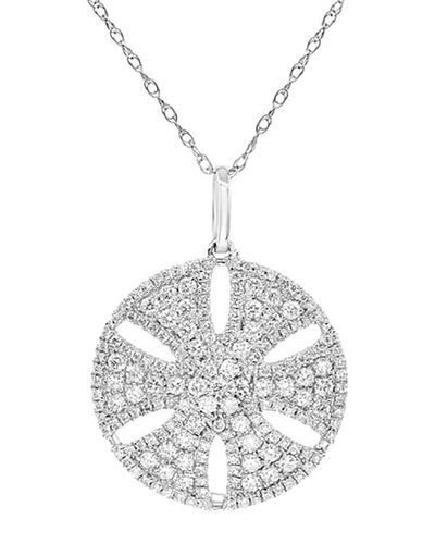 Diana M. Jewels Fine Jewellery 14k 1.50 Ct. Tw. Diamond Necklace - White