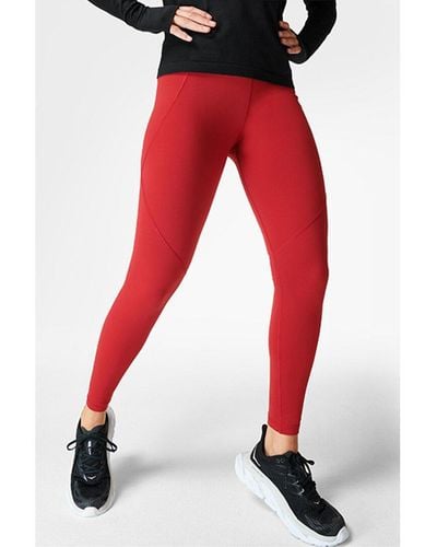 Sweaty Betty Power 7/8 Workout Legging - Red