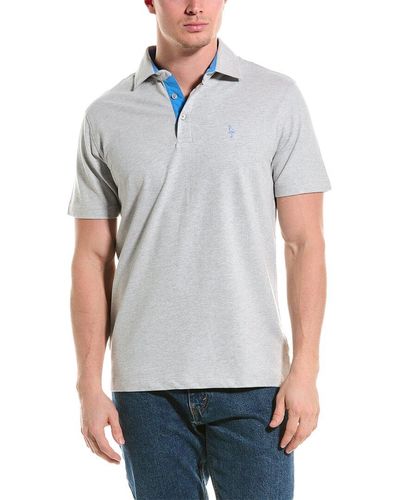 Tailorbyrd Pique Polo Shirt - Gray