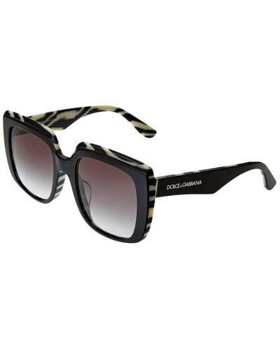 Dolce & Gabbana 54mm Sunglasses - Black