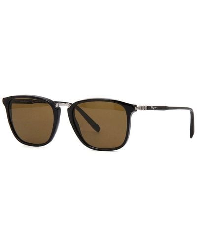 Ferragamo 54mm Sunglasses - Brown