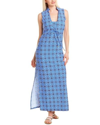 Helen Jon Chelsea Maxi Dress - Blue