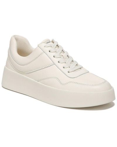 Vince Warren Court Leather Sneaker - White
