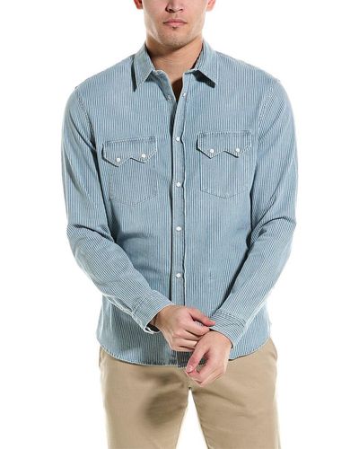 The Kooples Denim Shirt - Blue