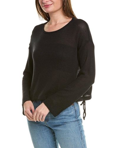 Project Social T Shona Ruched Sweater - Black