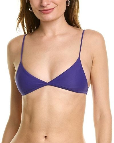 Tropic of C Ischia Bikini Top - Blue
