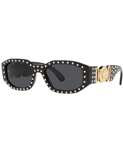 Versace Unisex Ve4361 53mm Sunglasses - Black