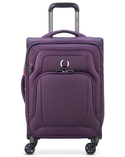 Delsey Optimax Lite Expandable Carry-on - Purple