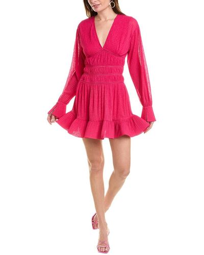 Jonathan Simkhai Cristzbel Mini Dress - Pink
