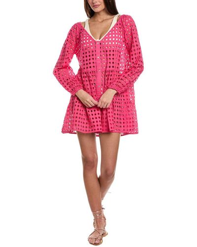Solid & Striped The Evan Mini Dress - Pink
