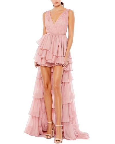 Mac Duggal High Low Gown - Pink