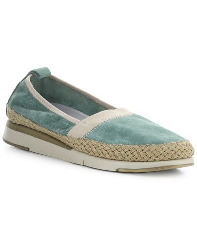 Bos. & Co. Bos. & Co. Fastest Leather Espadrille - Green