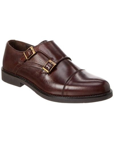 Alfonsi Milano Leather Loafer - Brown