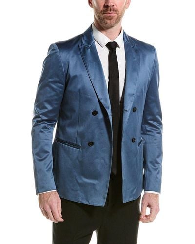 John Varvatos Slim Fit Jacket - Blue