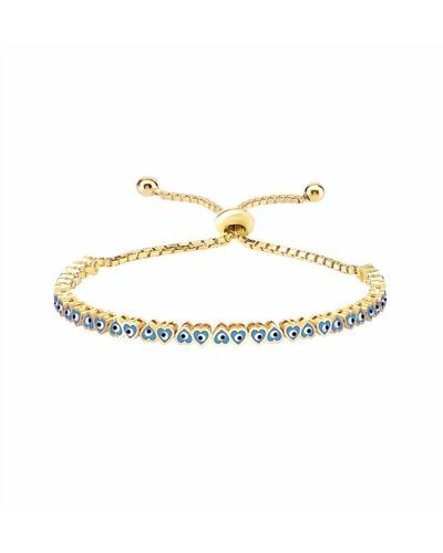 Evil Eye Bracelet, Bangle Bracelet, Cuff Bracelet, Evil Eye Beaded Bracelet,  Gold Bracelet, Heart Evil Eye, Cz Bracelet, Blue Evil Eye 