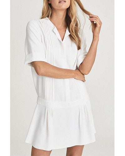 Reiss Ray Mini Dress - White