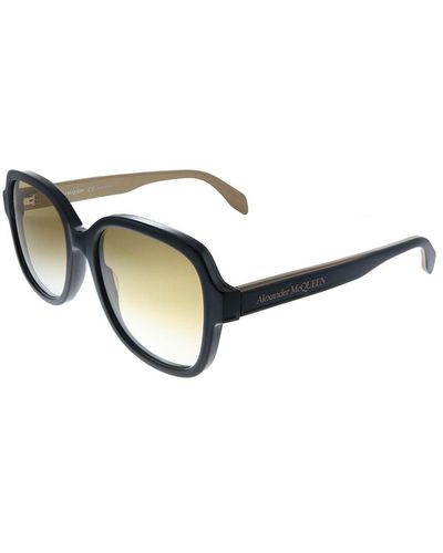 Alexander McQueen 56mm Sunglasses - Black