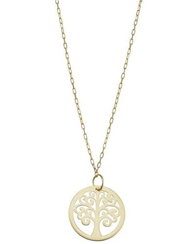 Sabrina Designs 14k Tree Of Life Necklace - Metallic