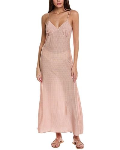 Solid & Striped The Rosetta Slip Dress - Pink