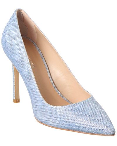 stuart weitzman blue heels