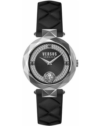 Versus Versus By Versace Covent Garden Crystal Dial Watch - Grey