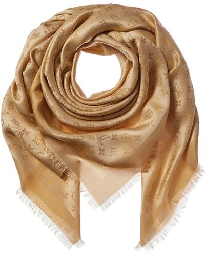 lv beige scarf