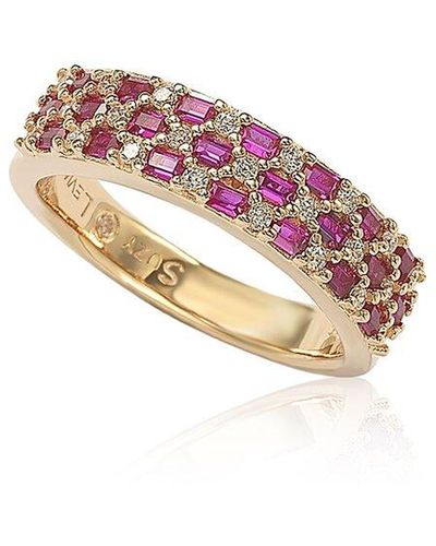 Suzy Levian CZ Jewelry Suzy Levian Cz Ring - Pink