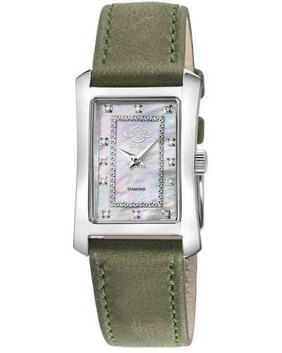 Gv2 Diamond Watch - Green