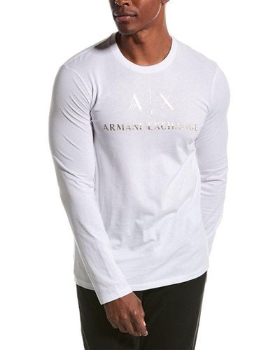Armani Exchange Slim Fit T-shirt - White