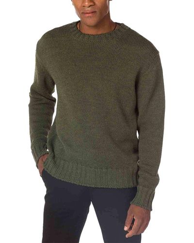 Rossignol Over Wool-blend Knit Top - Green