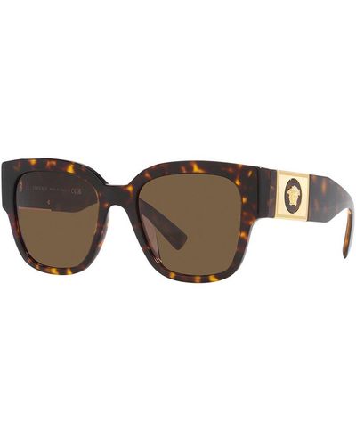 Versace Sunglasses, Ve4437u54-x - Brown