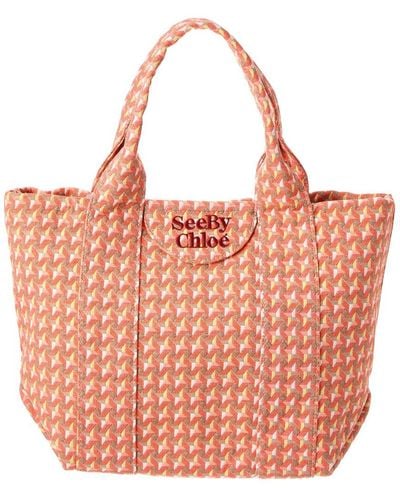See By Chloé ‘Laetizia Small’ Shopper Bag - Orange