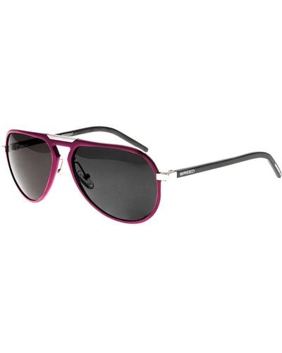 Breed Nova 59mm Polarized Sunglasses - Brown