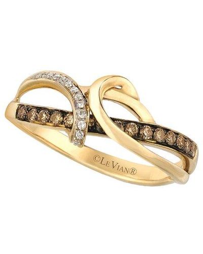 Le Vian ® 14k Honey Goldtm 0.19 Ct. Tw. Diamond Ring - Metallic