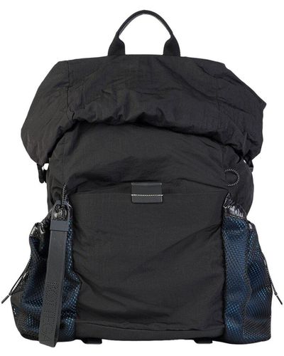 Bottega Veneta Nylon Fold-top Backpack - Black