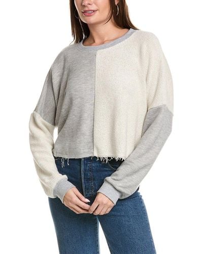 Electric and Rose Tai Regular Fit Sweatshirt - Gray