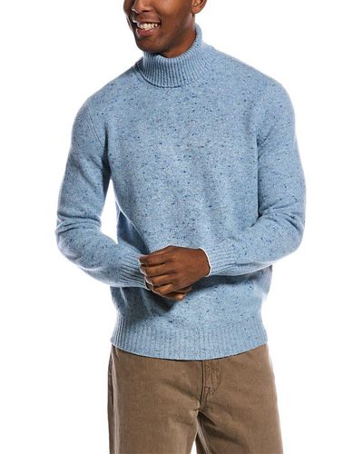 Brunello Cucinelli Wool & Cashmere-blend Sweater - Blue