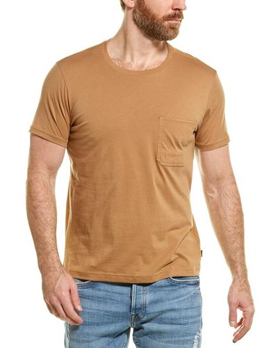 7 For All Mankind Pocket T-shirt - Brown