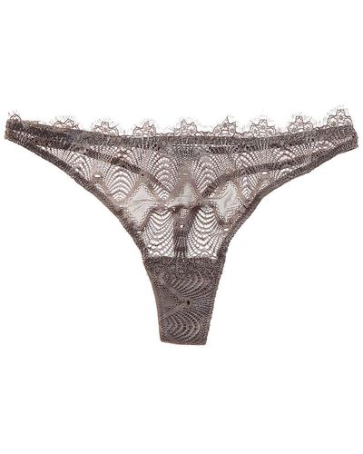 Cosabella Allure Thong - Gray