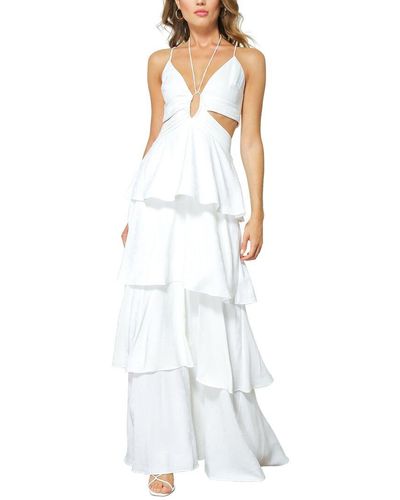 Line & Dot Sonia Maxi Dress - White