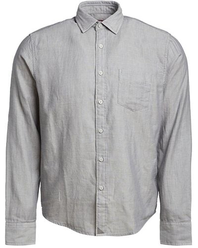 UNTUCKit Gauze Valadige Shirt - Gray