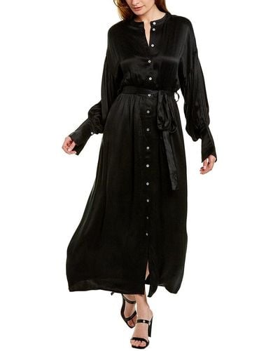 HOST&VAR Oversized Midi Dress - Black