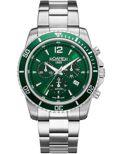Roamer Nautic Chrono 100 Watch - Green
